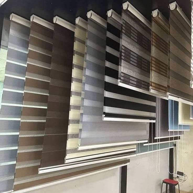 Multiple blind styles in one space