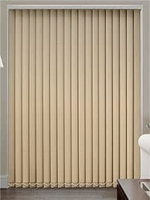 Vertical blinds installed